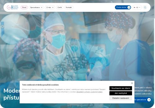 Zobrazit webové stránky Chirurgie - Galerie Medical Center - MUDr. Tomáš Bureš