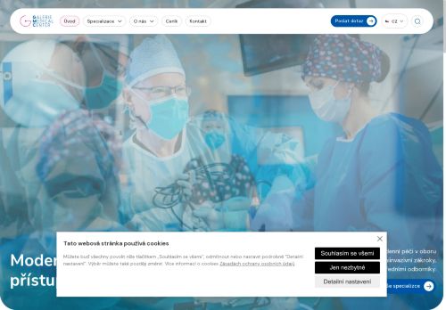 Zobrazit webové stránky Chirurgie - Galerie Medical Center - MUDr. Tomáš Bureš