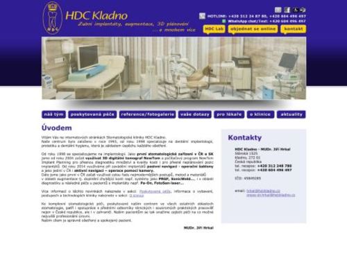 Stomatologie - HDC Kladno - MUDr. Jiří Hrkal