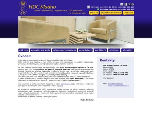 Stomatologie - HDC Kladno - MUDr. Jiří Hrkal