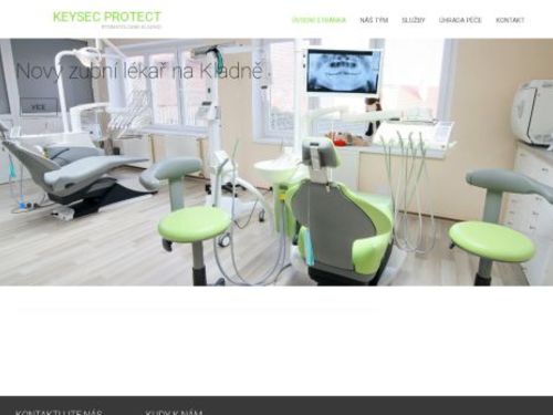 Stomatologie - KEYSEC PROTECT - lékař stomatolog Serhii Bilyi