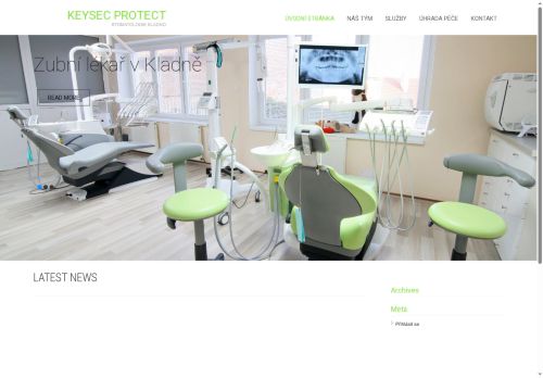Zobrazit webové stránky Stomatologie - KEYSEC PROTECT - lékař stomatolog Serhii Bilyi