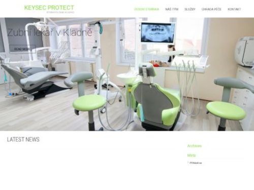 Stomatologie - KEYSEC PROTECT - lékař stomatolog Serhii Bilyi
