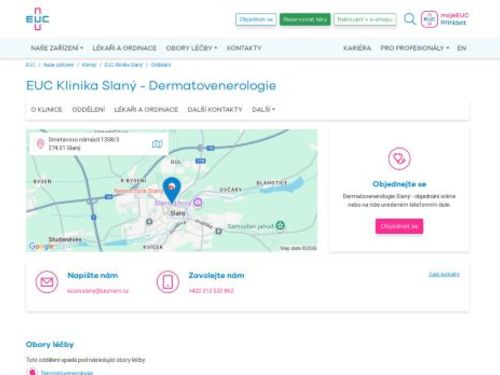 Dermatovenerologie - EUC Klinika Slaný