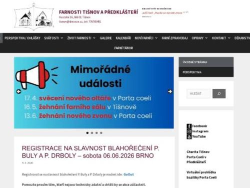 Římskokatolická farnost Tišnov