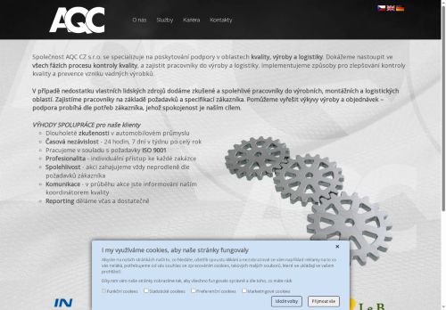 AQC CZ s.r.o. nabízí práci na pozici Odborní pracovníci v administrativě a správě organizace v obci Plzeň