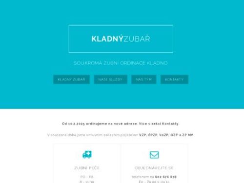 Zubní ordinace - KLADNÝ ZUBAŘ - MDDr. Eva Anna Vermachová, MUDr. Jitka Tomíčková
