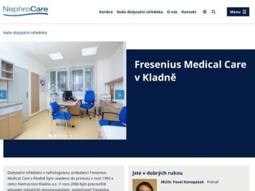 Dialyzační středisko s nefrologickou ambulancí Fresenius Medical Care