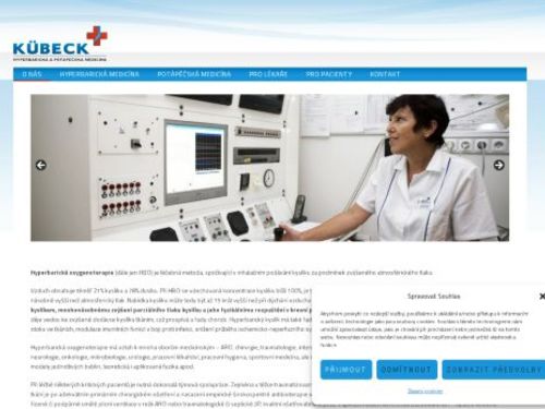 Hyperbarická a potápěčská medicína - Kübeck s.r.o. - MUDr. Štěpán Novotný