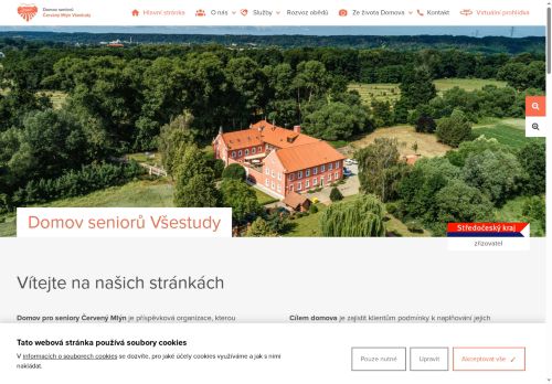 ČERVENÝ MLÝN VŠESTUDY, poskytovatel sociálních služeb nabízí práci na pozici vedoucí stravování / personalista/ka v obci Všestudy