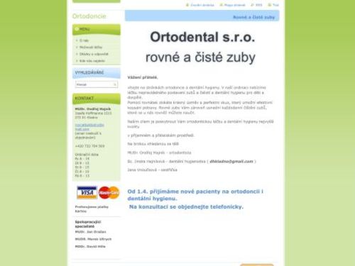 Ortodoncie - Ortodental s.r.o. - MUDr. Ondřej Hajník