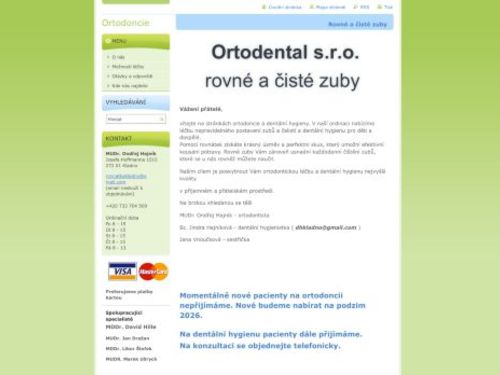 Ortodoncie - Ortodental s.r.o. - MUDr. Ondřej Hajník