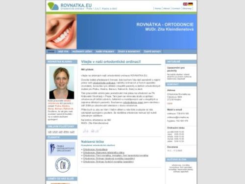 Ortodoncie - rovnátka - MUDr. Zita Kleindienstová