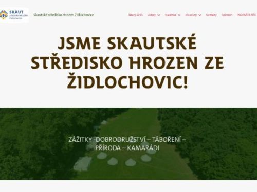 Junák - svaz skautů a skautek ČR, středisko Hrozen Židlochovice