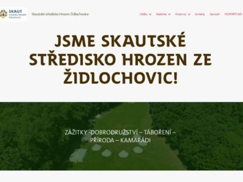 Junák - svaz skautů a skautek ČR, středisko Hrozen Židlochovice