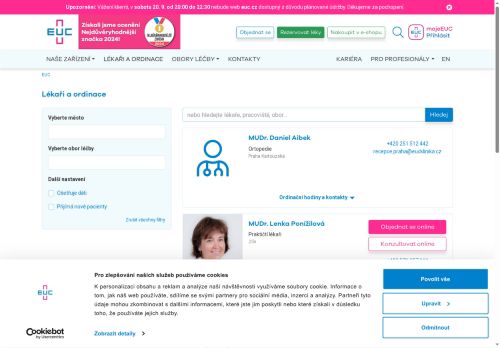 Zobrazit webové stránky Praktický lékař pro děti a dorost - MUDr. Valerie Havlová