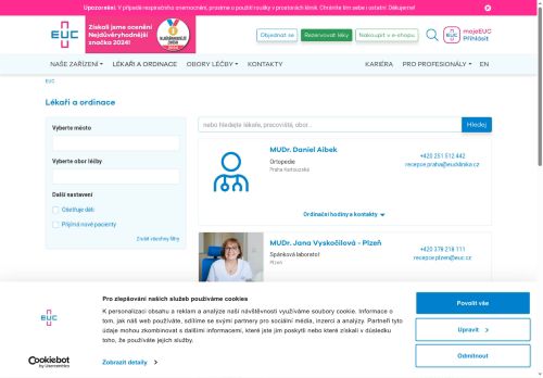 Zobrazit webové stránky Praktický lékař pro děti a dorost - MUDr. Valerie Havlová