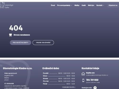 Stomatologie Kladno - MDDr. Kristina Gomolová