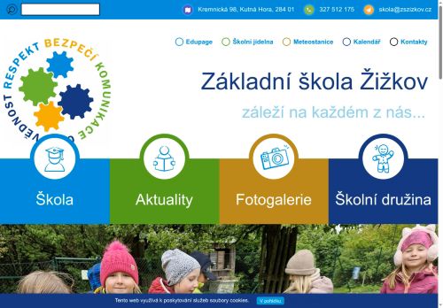 Základní škola Žižkov nabízí práci na pozici Vyučující španělského jazyka M/Ž v obci Kutná Hora