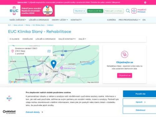 Rehabilitace - EUC Klinika Slaný