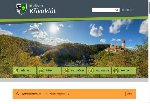Zobrazit webové stránky Úřad městyse Křivoklát