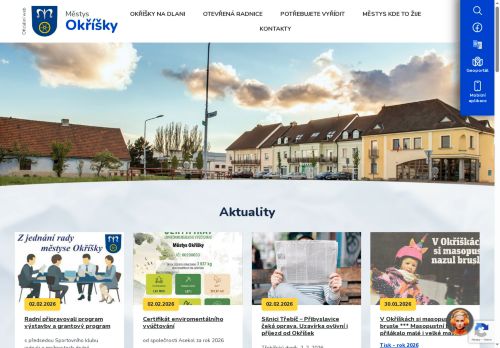 Zobrazit webové stránky Úřad městyse Okříšky