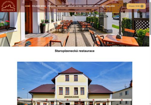 Staroplzenecká s.r.o. nabízí práci na pozici Kuchař/ka v obci Starý Plzenec