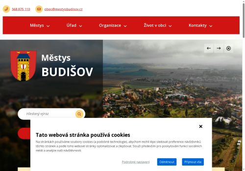Zobrazit webové stránky Úřad městyse Budišov