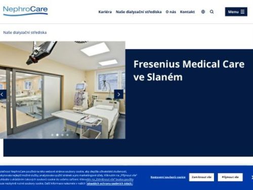 Hemodialyzační středisko s nefrologickou ambulancí - Fresenius NephroCare Slaný