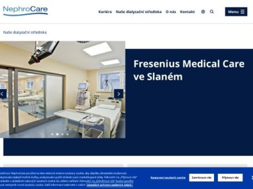 Hemodialyzační středisko s nefrologickou ambulancí - Fresenius NephroCare Slaný