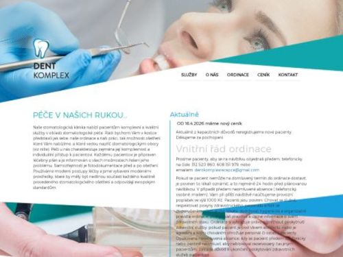 Stomatologie - Dentkomplex s.r.o. - MUDr. Jan Dražan a kol.