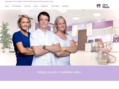 Ortodoncie - Orto Plum - MDDr. Petr Švestka