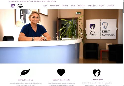 Zobrazit webové stránky Ortodoncie - Orto Plum - MDDr. Petr Švestka