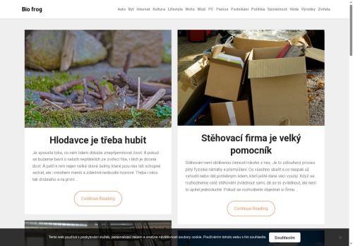 Zobrazit webové stránky BIOFROG group s.r.o.