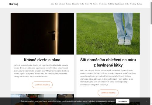 Zobrazit webové stránky BIOFROG group s.r.o.