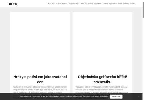 Zobrazit webové stránky BIOFROG group s.r.o.