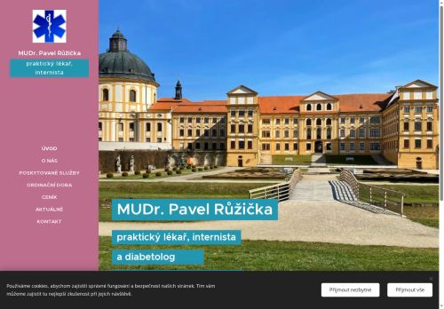 Zobrazit webové stránky Praktický lékař - MUDr. Pavel Růžička