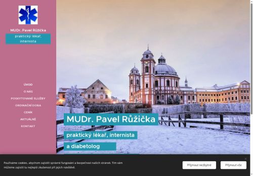 Zobrazit webové stránky Praktický lékař - MUDr. Pavel Růžička