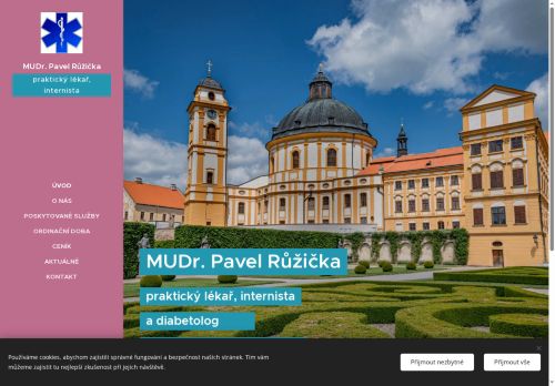 Zobrazit webové stránky Praktický lékař - MUDr. Pavel Růžička
