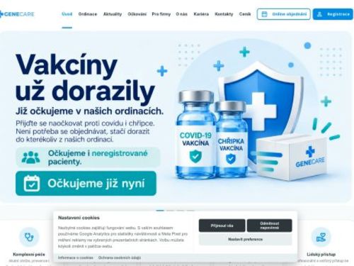 Praktický lékař pro dospělé GENECARE- MUDr. Jaroslava Röbstecková, MUDr. Jiří Vondra
