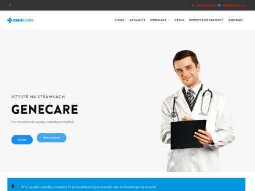 Praktický lékař pro dospělé GENECARE- MUDr. Jaroslava Röbstecková, MUDr. Jiří Vondra