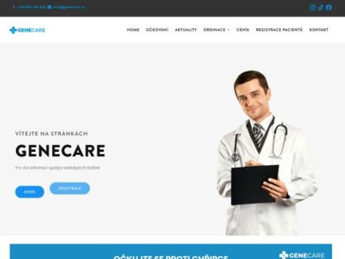 Praktický lékař pro dospělé GENECARE- MUDr. Jaroslava Röbstecková, MUDr. Jiří Vondra