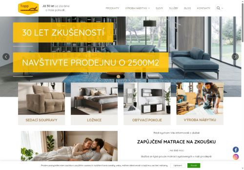 Webové stránky MZ Topp Kladno s.r.o., Kladno