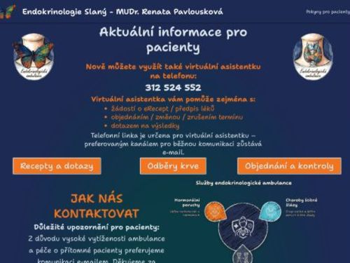 Endokrinologická a obezitologická ambulance - MUDr. Renata Pavlousková