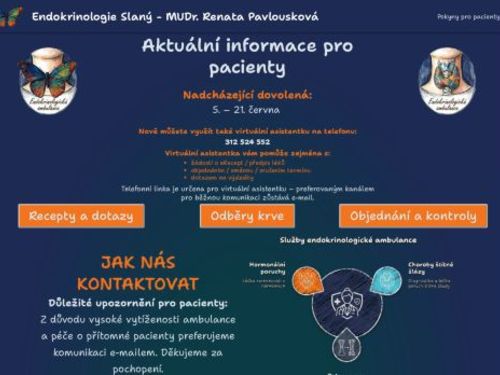 Endokrinologická a obezitologická ambulance - MUDr. Renata Pavlousková