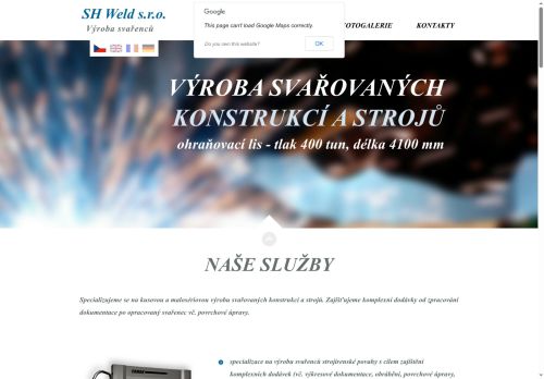 SH Weld s.r.o. nabízí práci na pozici Zámečník v obci Plzeň