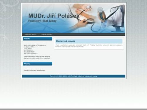 Praktický lékař pro dospělé - JP-Praktik s.r.o. - MUDr. Jiří Polášek