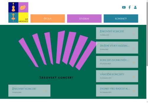 Zobrazit webové stránky ZUŠ Hrotovice