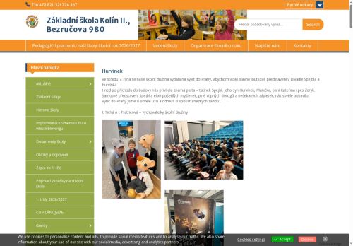 Zobrazit webové stránky Základní škola Bezručova