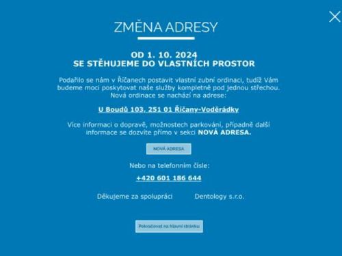Zubní ordinace Dentology - MDDr. Jan Brindza, MDDr. Barbora Brindzová, MDDr. Karolina Šonková, MDDr. Anna Jeremenková
